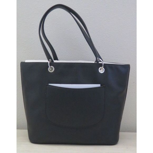 Guess PE827124 Women's Medium Black Window Rock Quilted Shoulder Tote Bag - Picture 2 of 11